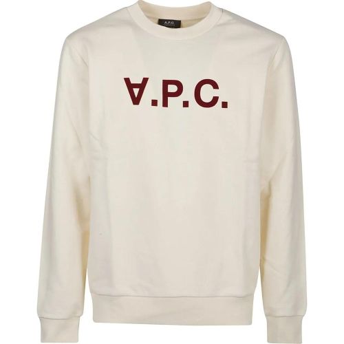 Standard Grand Vpc Sweatshirt White - Größe L - A.P.C. - Modalova