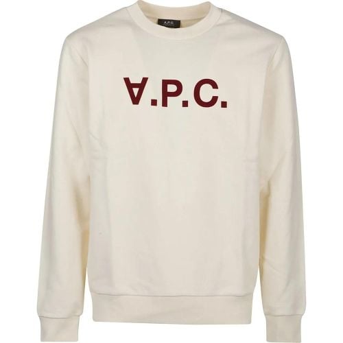 Standard Grand Vpc Sweatshirt White - Größe XL - A.P.C. - Modalova