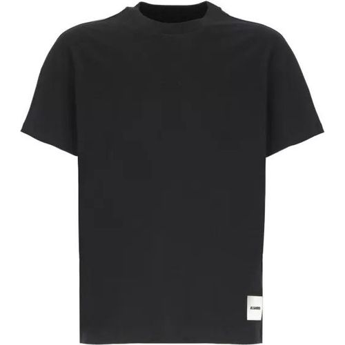 Three Cotton T-Shirt Set - Größe L - black - Jil Sander - Modalova