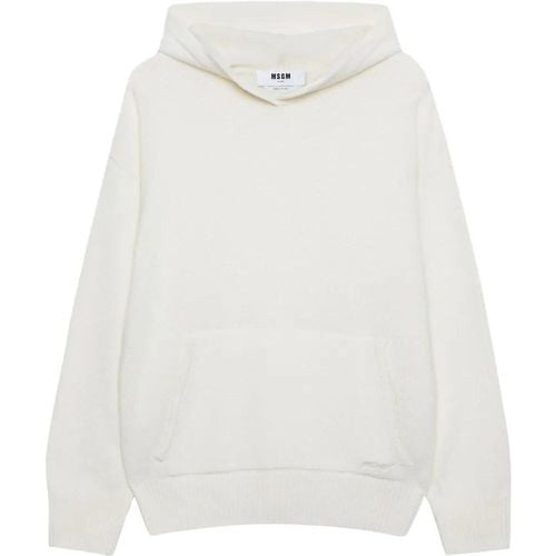 Embroidered-Logo Sweatshirt - Größe M - MSGM - Modalova