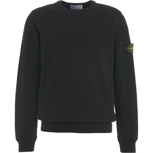 Sweatshirt with removable logo - Größe M - Stone Island - Modalova