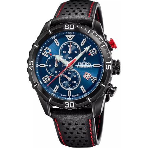 Uhren - Chrono Sport herren Uhr Schwarz F20519/2 - Gr. unisize - in Hellblau - für Damen - Festina - Modalova