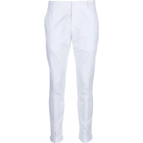 Pantalone Gaubert - Größe 30 - weiß - Dondup - Modalova