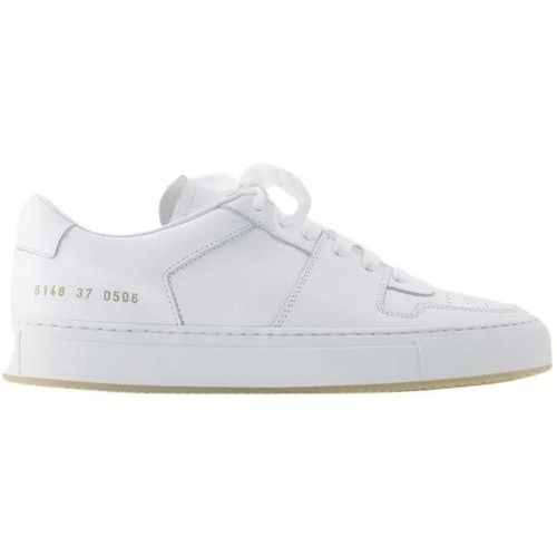 Low-Top Sneaker - Decades Sneakers - Leather - White - Gr. 35 (EU) - in - für Damen - Common Projects - Modalova