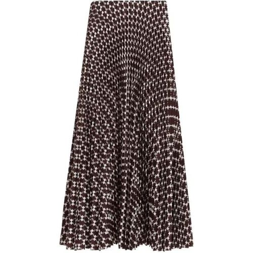 Trivelas Brown Cream Polyester Maxi Skirt - Größe 4 - Polo Ralph Lauren - Modalova