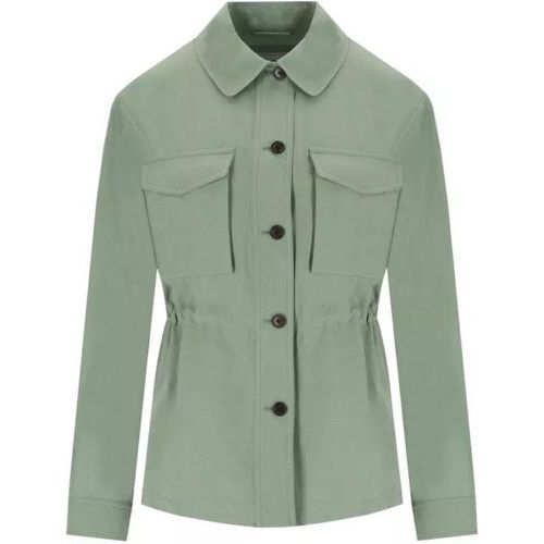 Sage Green Overshirt - Größe M - green - Woolrich - Modalova