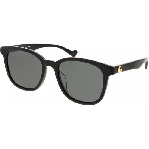 Sonnenbrille - GG1001SK-001 55 Sunglass Woman Acetate - Gr. unisize - in Schwarz - für Damen - Gucci - Modalova