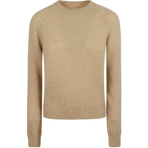 Texas Wool Sweater With Crew Neck And Ribbed Knit - Größe S - Dries Van Noten - Modalova