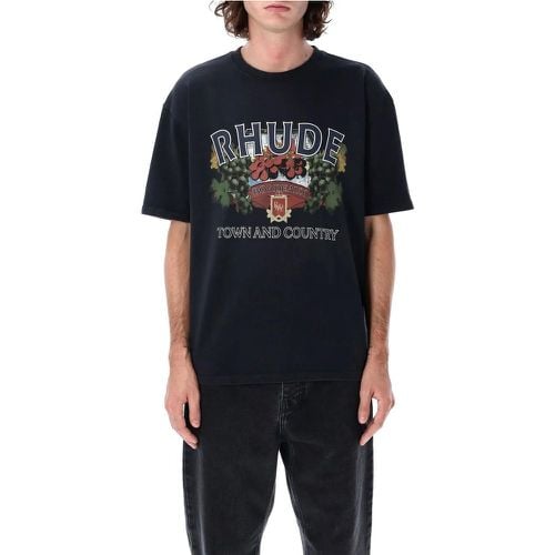 T-shirts and Polos Black - Größe L - Rhude - Modalova