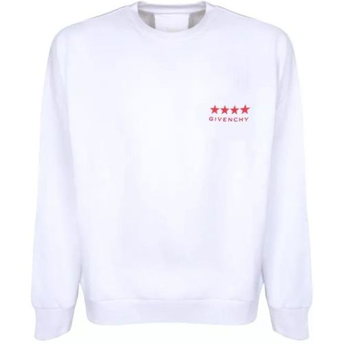 Cotton Sweatshirt - Größe L - white - Givenchy - Modalova