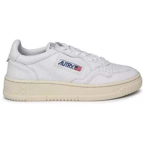 Sneaker - Medalist' Sneakers In White Leather - Gr. 36 (EU) - in - für Damen - Autry International - Modalova