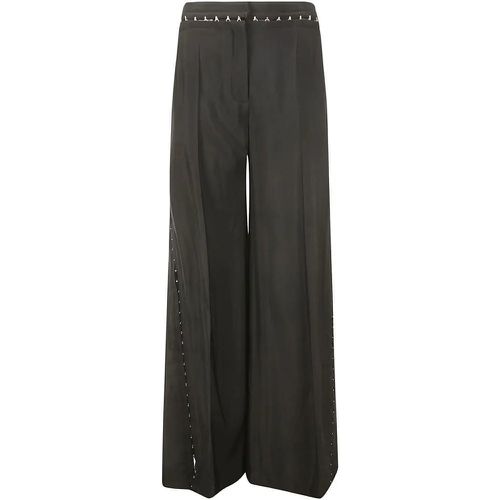 Wool Blend Palazzo Trousers - Größe 36 - Mugler - Modalova