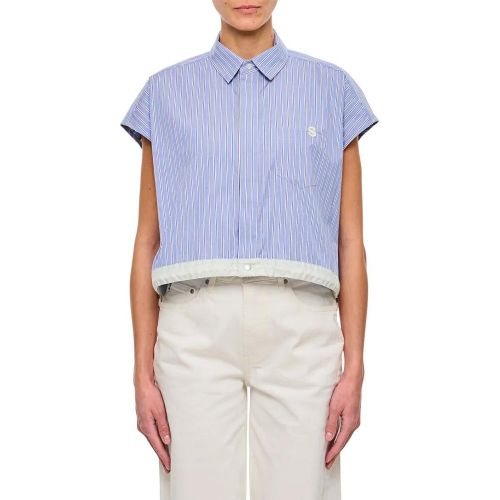 S Cotton Poplin Shirt - Größe 1 - Sacai - Modalova