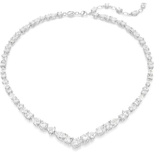 Halskette - Mesmera Silberfarbene Kette 5665242 - Gr. unisize - in Silber - für Damen - Swarovski - Modalova