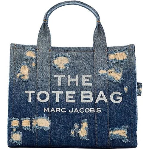 Tote - The Medium Tote Distressed Denim Tote Bag - Gr. unisize - in - für Damen - Marc Jacobs - Modalova