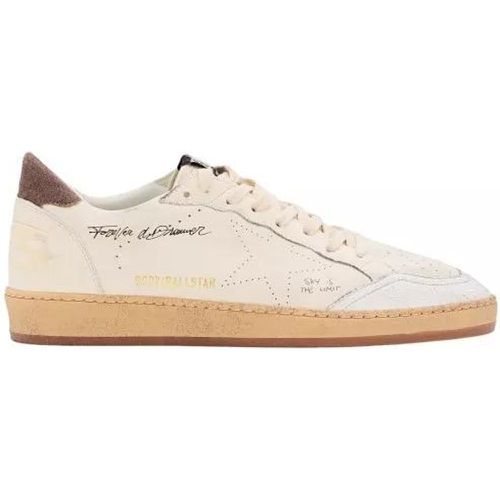 Low-Top Sneaker - Ballstar Nappa Upper Suede Heel - Gr. 41 (EU) - in - für Damen - Golden Goose - Modalova