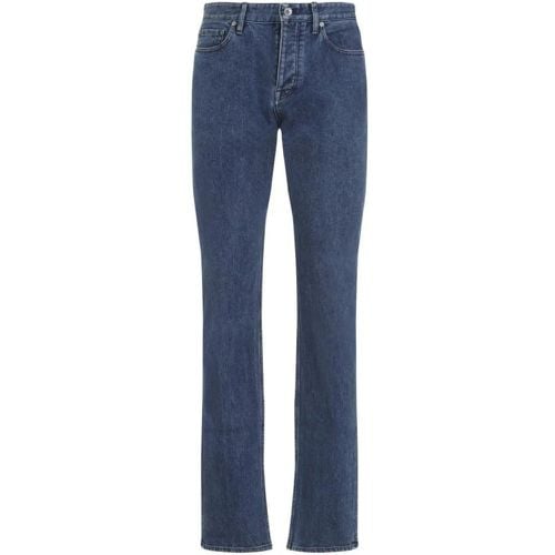 Slim Blue Cotton Jeans - Größe 48 - Berluti - Modalova