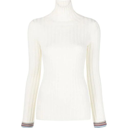 Maglia collo alto white - Größe 44 - ETRO - Modalova