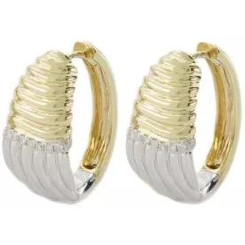 Ohrringe - Berlingot Vague Earring - Golg/White - 9K - Gr. unisize - in - für Damen - Yvonne Leon - Modalova