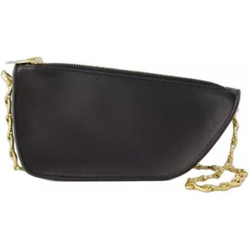 Shopper - Micro Shield Wallet On Chain - Leather - Black - Gr. unisize - in - für Damen - Burberry - Modalova