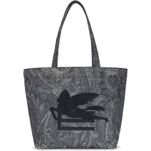 Totes & Shopper - Pegaso Logo Paisley-print Tote Bag - Gr. unisize - in - für Damen - ETRO - Modalova