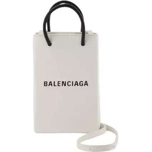 Handyhüllen - Phone Holder - Leather - White - Gr. unisize - in - für Damen - Balenciaga - Modalova