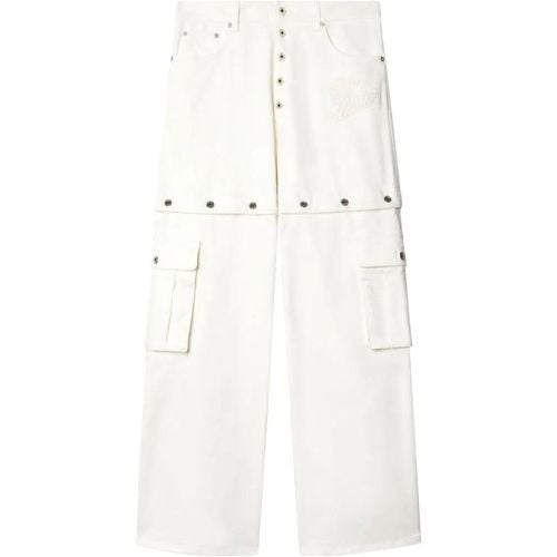 Baggy-Fit Jeans With Logo - Größe 31 - Off-White - Modalova