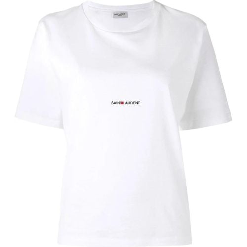 T-shirts And Polos White - Größe M - Saint Laurent - Modalova