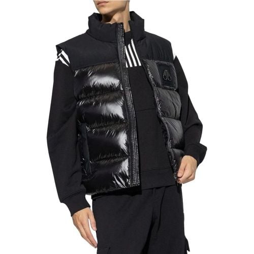 Heren Bodywarmer Zwart M34Mv482/292 - Größe M - Moose Knuckles - Modalova