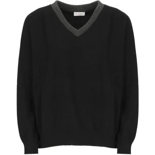 Cashmere Sweater - Größe M - schwarz - BRUNELLO CUCINELLI - Modalova