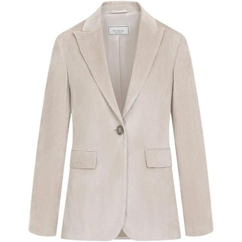 Velvet Jacket - Größe 42 - beige - PESERICO - Modalova