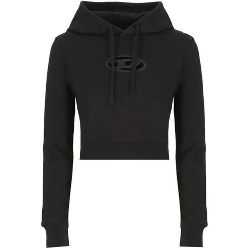 Hoodie With Logo - Größe M - schwarz - Diesel - Modalova