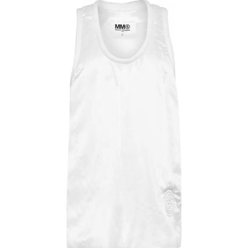 Mm6 Logo Padded Tank Top - Größe S - Maison Margiela - Modalova