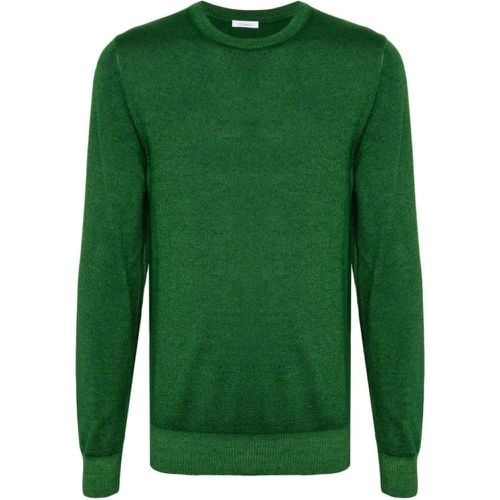 Wool Crewneck Sweater - Größe 52 - Malo - Modalova