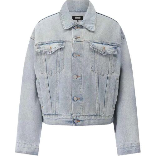 Oversized Jeansjacke - Größe 38 - Maison Margiela - Modalova