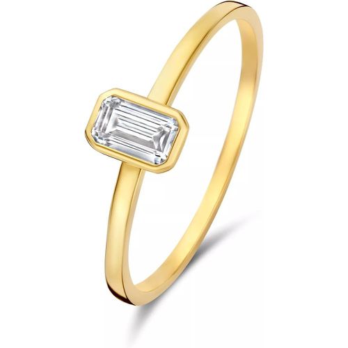 Ring - Baguette 14 Karat Ring mit Zirkonia - Gr. 48 - in - für Damen - Isabel Bernard - Modalova