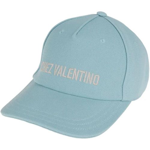 Caps & Mützen - Blue Cotton Baseball Cap - Gr. 57 - in - für Damen - Valentino Garavani - Modalova