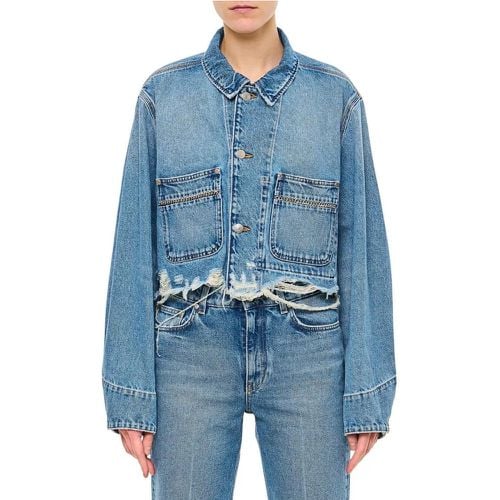 Denim Jacket With Pocket Decoration - Größe M - Stella Mccartney - Modalova