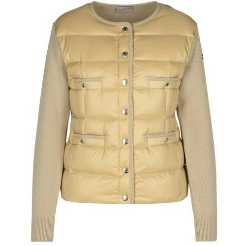 Beige Nylon Blend Sweater - Größe S - Moncler - Modalova