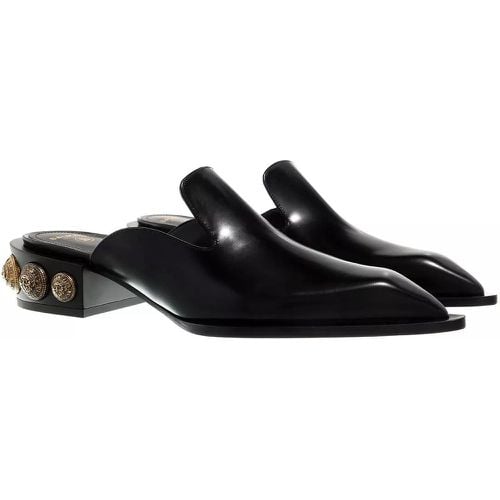 Slipper & Pantoletten - Mule Coin Glossy Leather - Gr. 37 (EU) - in - für Damen - Balmain - Modalova