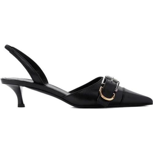 Sandalen & Sandaletten - Voyou 45Mm Slingback Black Bull Leather Sandals - Gr. 36 (EU) - in - für Damen - Givenchy - Modalova