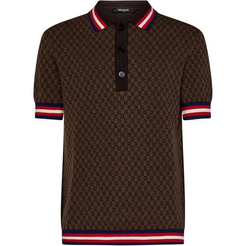 T-shirts and Polos Brown - Größe S - Balmain - Modalova