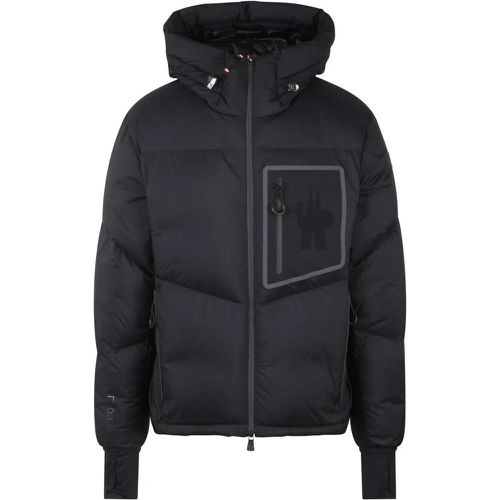 Mandres Hooded Padded Jacket - Größe 2 - schwarz - Moncler - Modalova