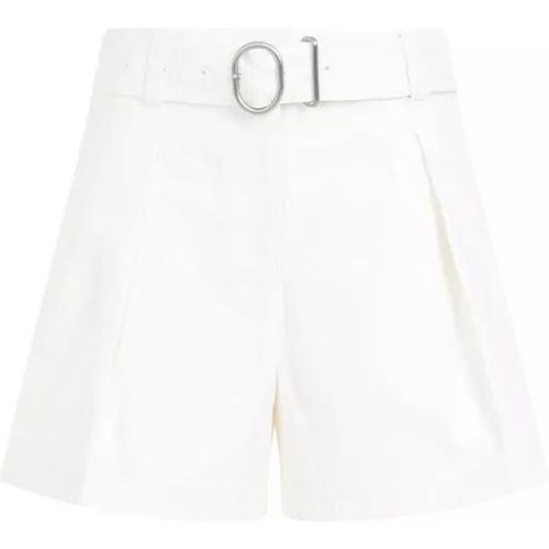 Mid Waist Optic Cotton Shorts - Größe 34 - Jil Sander - Modalova