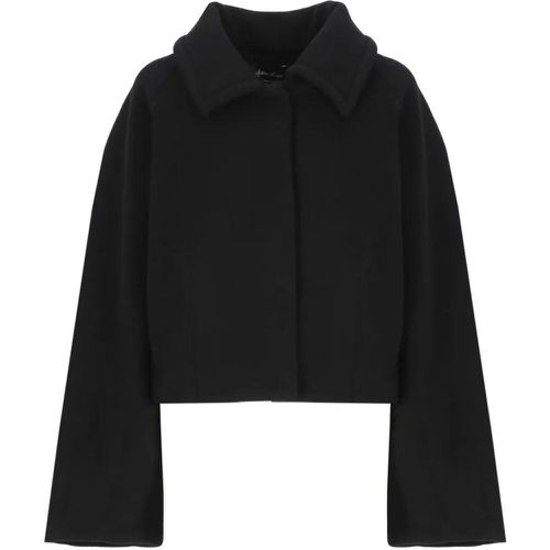 Black Wool Jacket - Größe M - Andrea Ya'aqov - Modalova