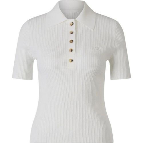 Ribbed Polo Top - Größe M - Courrèges - Modalova