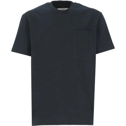 Blue Cotton T-Shirt - Größe L - Jil Sander - Modalova