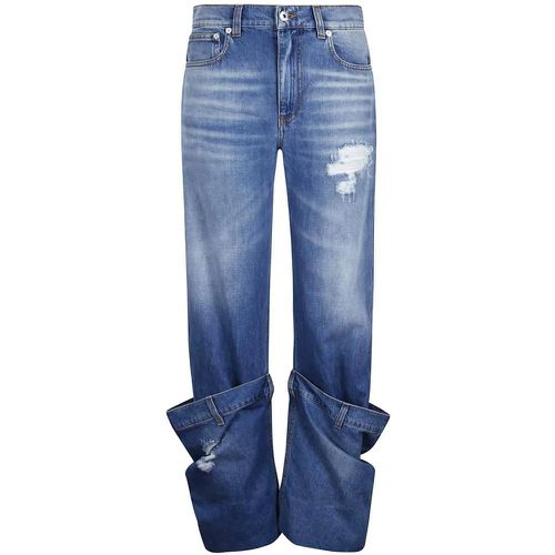 Baggy Jeans With Detailed Cuffs - Größe 27 - J.W.Anderson - Modalova