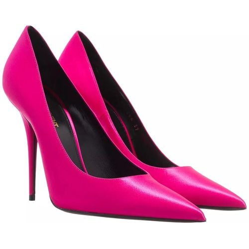 Pumps & High Heels - Instinct Pumps Crêpe Satin - Gr. 39,5 (EU) - in Rosa - für Damen - Saint Laurent - Modalova