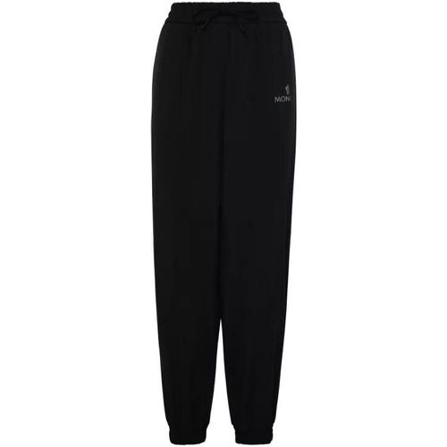 Black Polyester Pants - Größe 38 - black - Moncler - Modalova